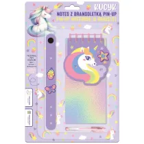 Derform Notes z bransoletk� Pin-up - Kucyk