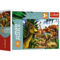 Puzzle 20 el. miniMAXI Poznaj �wiat dinozaur�w 2 Trefl