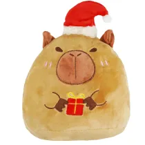 Maskotka kapibara w witecznej czapce Rozette