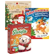 Pakiet: P�telkowy bal choinkowy, Piotru� i pami�� �wi�ta, Kolorowanka z tatua�ami Id� �wi�ta