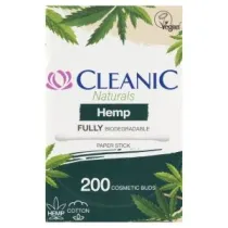 Cleanic Patyczki higieniczne Naturals Hemp 200 szt.