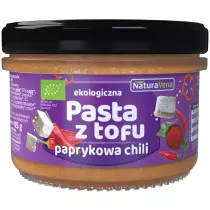 NaturaVena Pasta z tofu paprykowa chili 185 g Bio