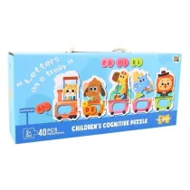 Puzzle dla dzieci edukacyjne poci�g Pro Kids