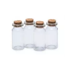 Brewis Buteleczki szklane 2.2 x 5 cm 4 szt.