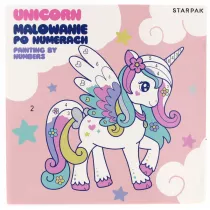 Malowanie po numerach - Unicorn 20x20cm Starpak
