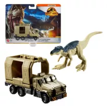 Matchbox Jurassic World Transporter z Baryonyxem Mattel
