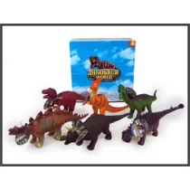 PROMO Dinozaur z d�wi�kiem 6 wzor�w 29-35cm. p6 HIPO cena za 1 sztuk�