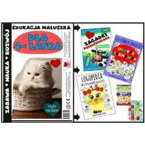 Edukacja maluszka - Zestaw ksi��ek dla 4 latka