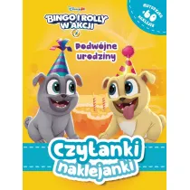 Czytanki naklejanki. Podw�jne urodziny. Disney Bingo i Rolly w akcji
