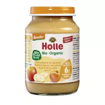 Holle Deserek jabko - banan - morela bezglutenowy od 6. miesica 190 g Bio