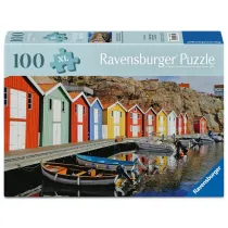 Puzzle 100 Colorful Houses Ravensburger