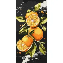 Ideyka Malowanie po numerach - Soczyste pomara�cze 40x88