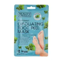 Beauty Formulas Z�uszczaj�ca peelinguj�ca maska do st�p z mi�t� pieprzow� Foot Mask