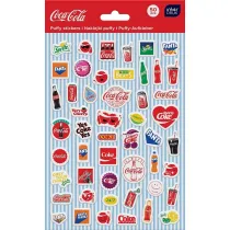 Interdruk Naklejki puffy Coca Cola 50 szt