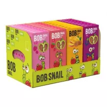 Bob Snail Mix przeksek owocowych (jabko-malina, jabko-truskawka, jabko-czarna porzeczka, mango) 36 x 30 g