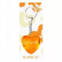 Be-Happy Gifts Brelok serce Gwiazdeczka
