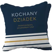 Be-Happy Gifts Poduszka prezentowa z napisem Kochany Dziadek