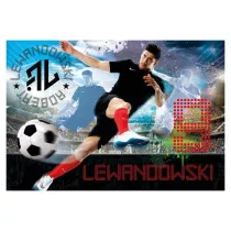 St. Majewski Podkad szkolny na biurko obustronny Robert Lewandowski