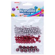 Koraliki do nawlekania 3 kolory 36g Brewis
