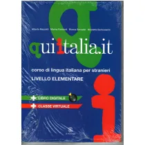 Qui italia.it livello elementare A1-A2 + MP3