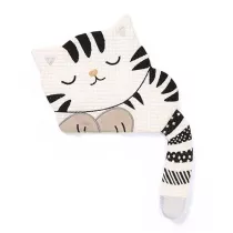 Babyono Przytulanka - szelecik Kitty Blink & Shine