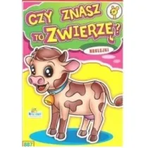 Kolorowanka z naklejkami. Czy znasz to zwierz�? Cielaczek