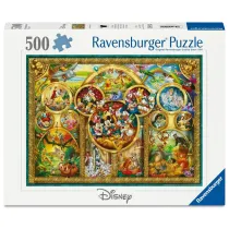 Puzzle 500 el. 2D wiat Disneya Ravensburger