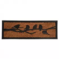 Esschert Design Wycieraczka z motywem ptakw 75x25 cm