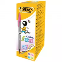 Dugopis Cristal Fun 1,6mm mix (20szt) BIC