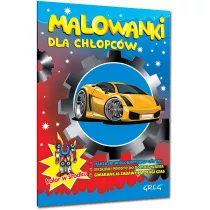 Malowanki z kolorowym wzorem dla chopcw