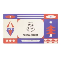 Mydlarnia 4 Szpaki Zestaw prezentowy Sodka liwka - olejek + peeling do ciaa, balsam do ust 250 ml + 15 ml + 100 ml