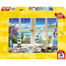Puzzle 1000 Okno na morze Schmidt
