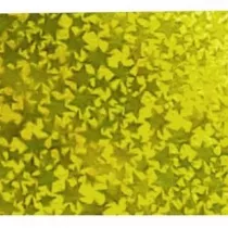 Galeria Hobby Karton holograficzny gwiazdy 25x35 cm, 5 arkuszy
