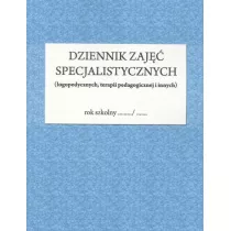 Dziennik zaj specjalistycznych