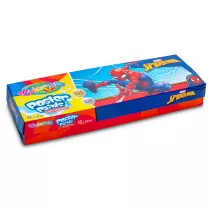 Patio Farby plakatowe Colorino Kids Spiderman 12 x 20 ml