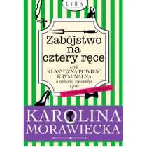 Zab�jstwo na cztery r�ce czyli klasyczna powie�� kryminalna o wdowie, zakonnicy i psie (z kulinarnym podtekstem)