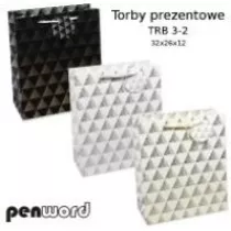 Penword Torebka prezentowa mix 26x32x11cm