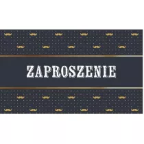 Armin Style Zaproszenie Urodziny 10 szt.