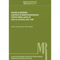 Kantata w dzie� inauguracji statui kr�la Jana III