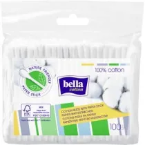 Bella Patyczki higieniczne papierowe w folii 100 szt.