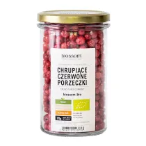 Biossom Czerwone porzeczki liofilizowane chrupi�ce bezglutenowe 70 g Bio