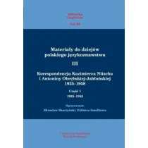 Materia�y do dziej�w pol. j�zykoznawstwa 3 T.1-2