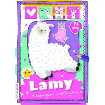 Lamy. Kolorujemy i naklejamy