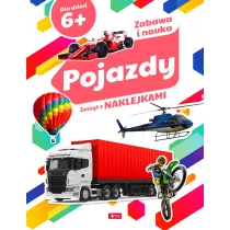 Pojazdy rolnicze. Zeszyt z naklejkami 6+