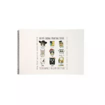 Strigo Blok poziomy Malarze koty 35x50 cm 25x35 cm