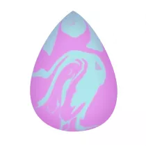 KillyS Make Up Sponge 3D marmurkowa gbka do makijau