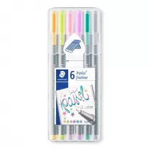 Staedtler Cienkopis trjktny Triplus pastelowe w etui 0.3mm