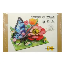 Puzzle drewniane - ka 3D Swede