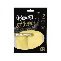 Godan Balony Beauty&Charm makaronowe waniliowe 61cm