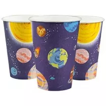 Arpex Kubki papierowe Galaxy 200ml 8 szt.